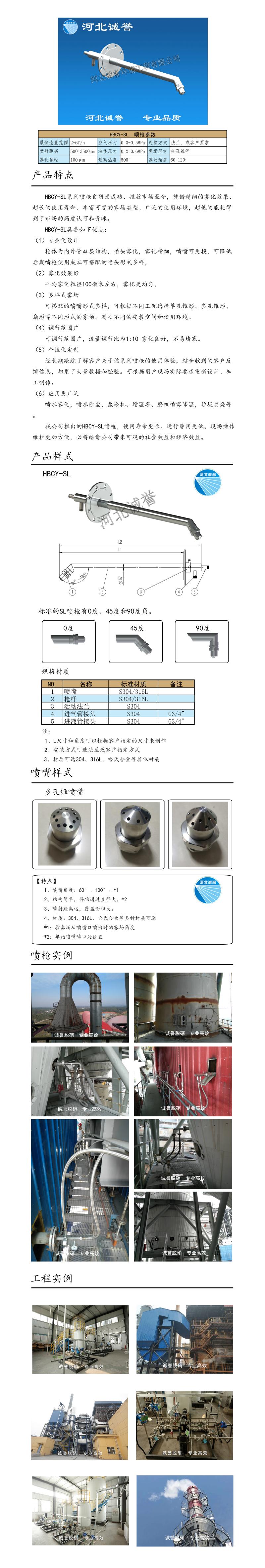 廢液噴槍、保護(hù)套、噴槍參數(shù)、材質(zhì)尺寸、流量分布圖、扇形空心錐俯視圖介紹以及廢液噴槍霧化視頻展示和工程案例介紹